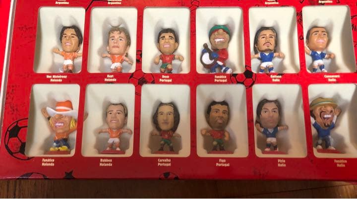 サッカーフィギュア　コカコーラ　ポルトガル　アルゼンチン　26体