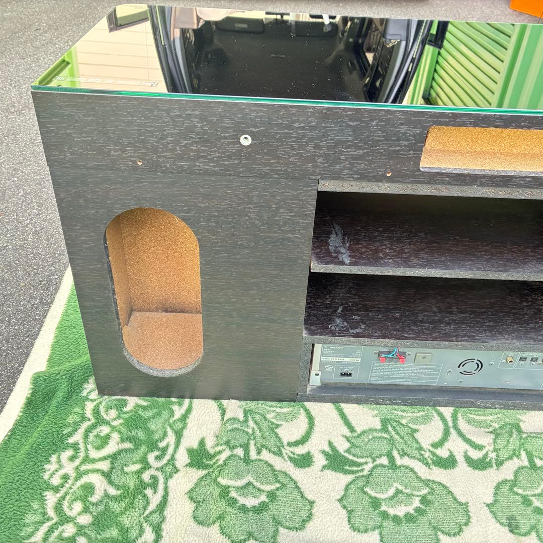 直接引き取り可SHARP AN-45T1B ステレオシステム テレビ台