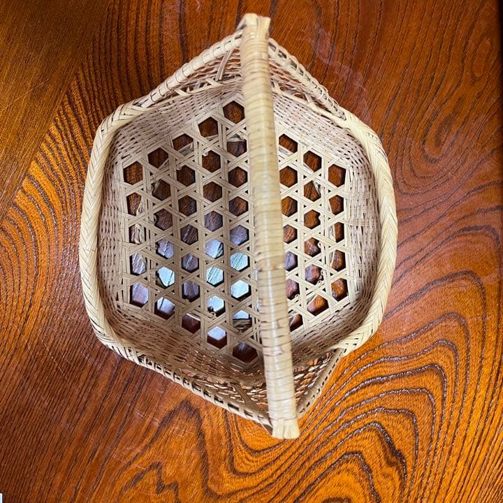 岩手県二戸郡一戸町　すず竹豆腐かご　竹細工