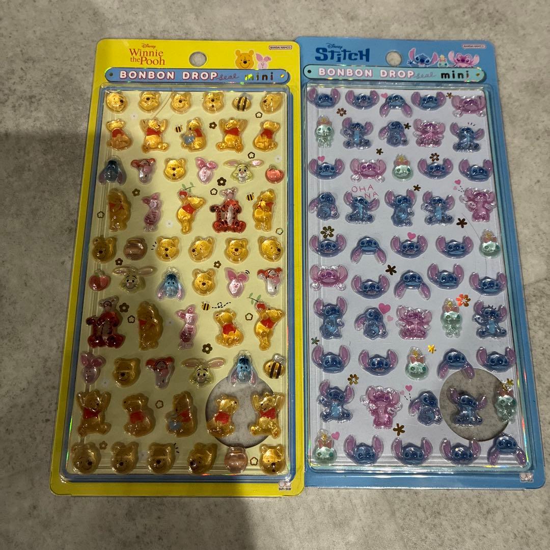 ボンボンドロップシール　ディズニー　mini ミニ　コンプリート　正規品　8枚