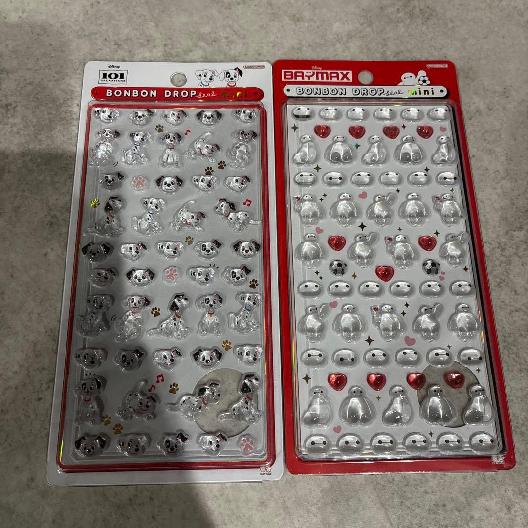 ボンボンドロップシール　ディズニー　mini ミニ　コンプリート　正規品　8枚