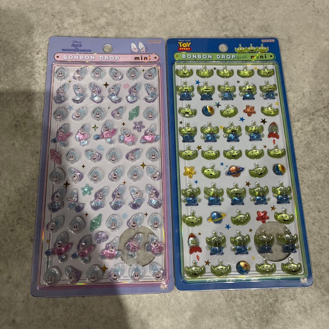 ボンボンドロップシール　ディズニー　mini ミニ　コンプリート　正規品　8枚