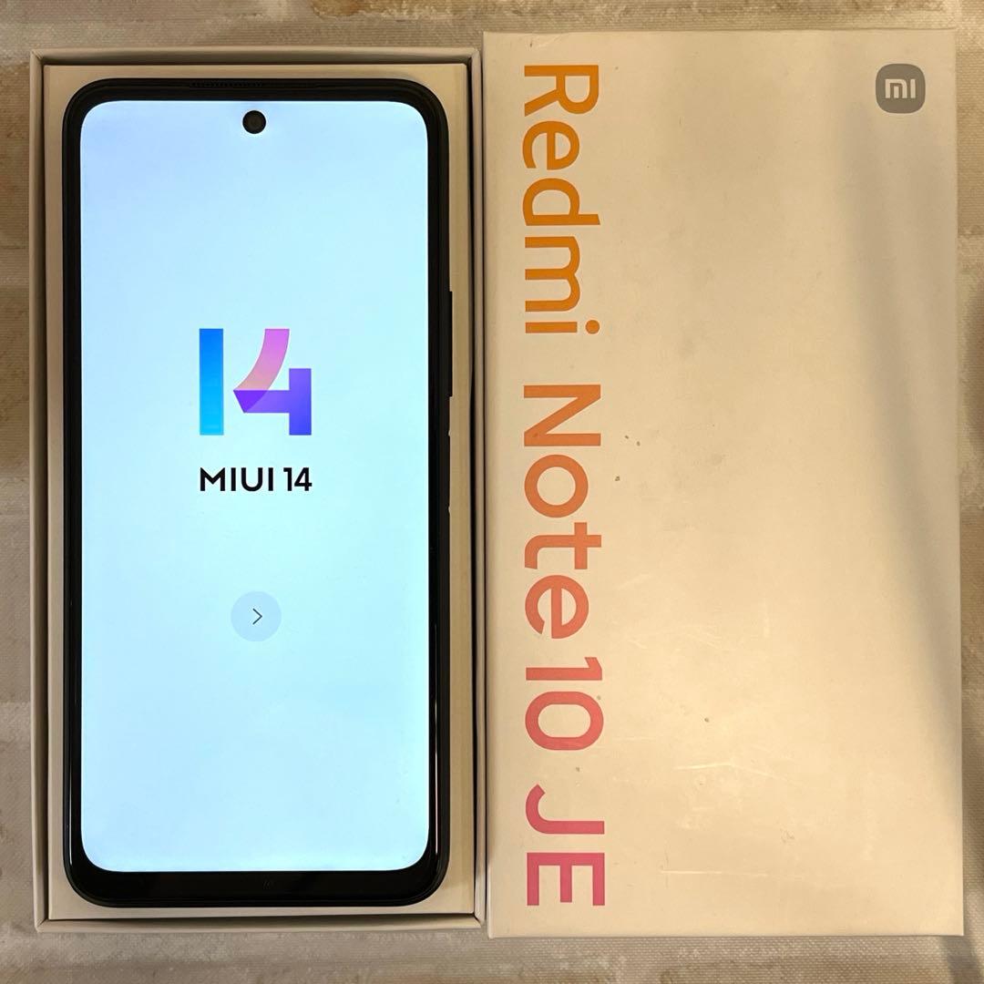 Redmi Note 10 JE Android グラファイトグレー