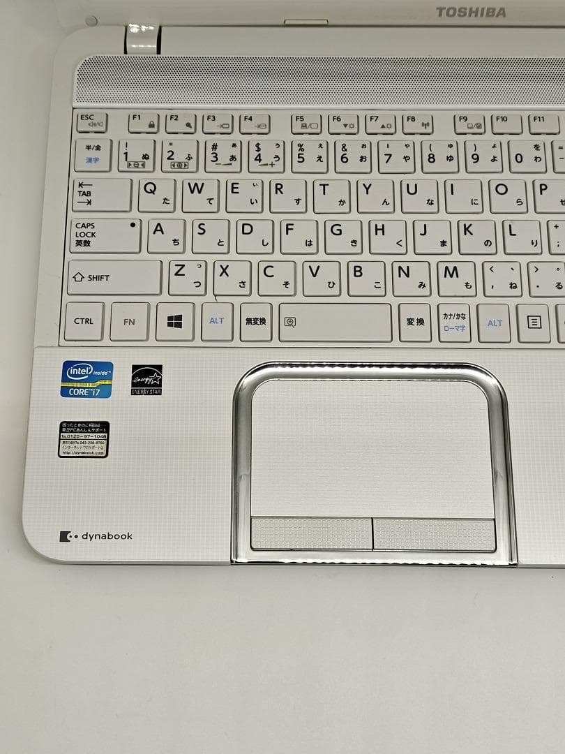 【東芝】爆速 Corei7/SSD128GB ノートパソコン 8GB C12