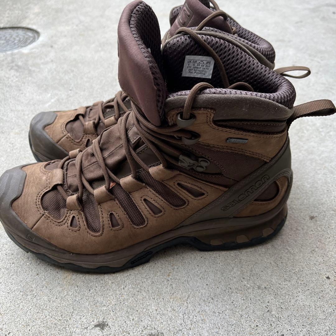 Salomon GORE-TEX ミリタリーブーツ ブラウン26.5cm