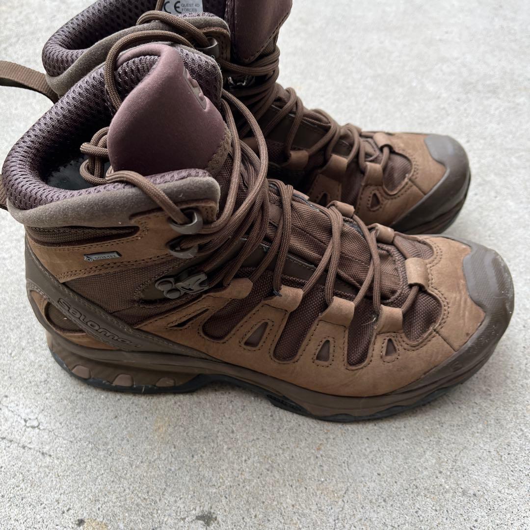 Salomon GORE-TEX ミリタリーブーツ ブラウン26.5cm