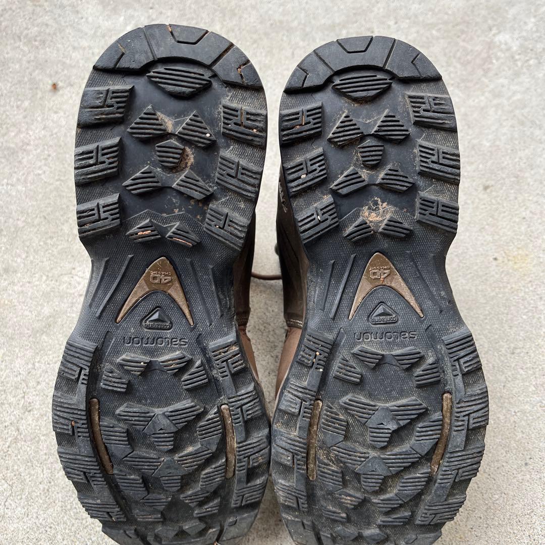 Salomon GORE-TEX ミリタリーブーツ ブラウン26.5cm