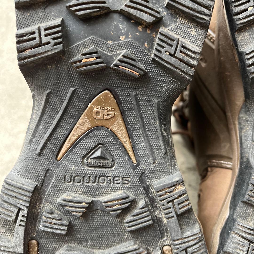 Salomon GORE-TEX ミリタリーブーツ ブラウン26.5cm