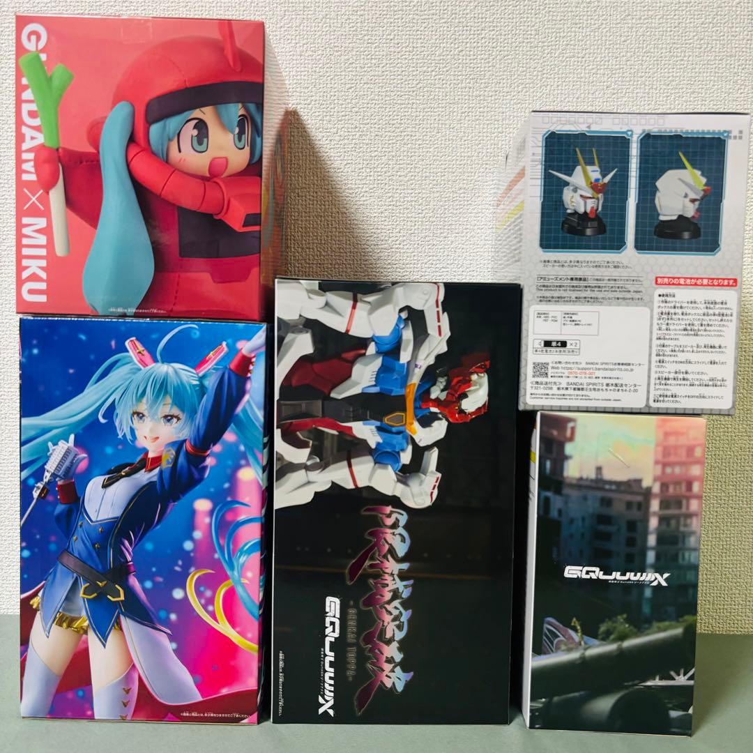 Gundam x Miku フィギュア ☆5点セット☆