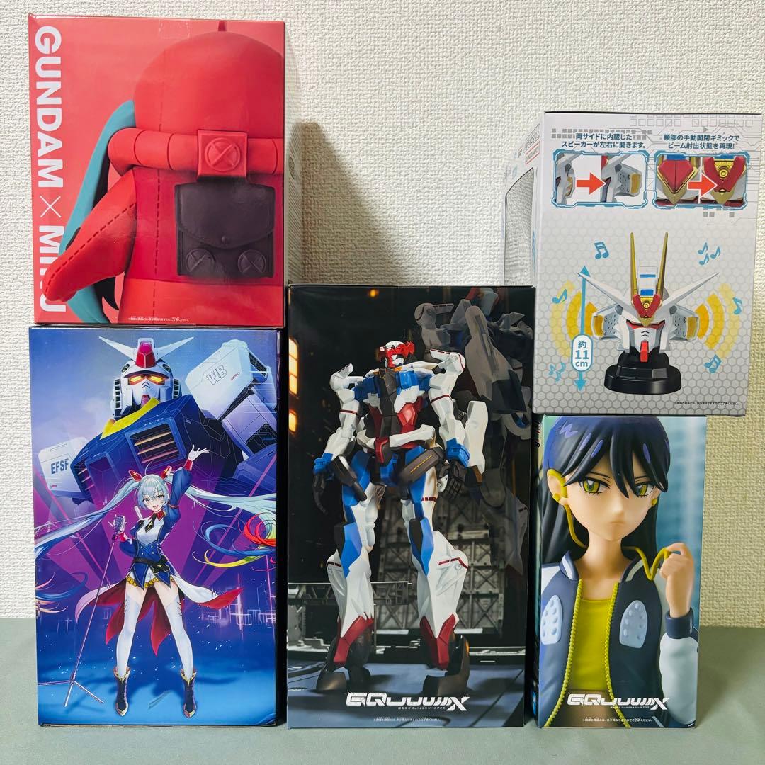 Gundam x Miku フィギュア ☆5点セット☆