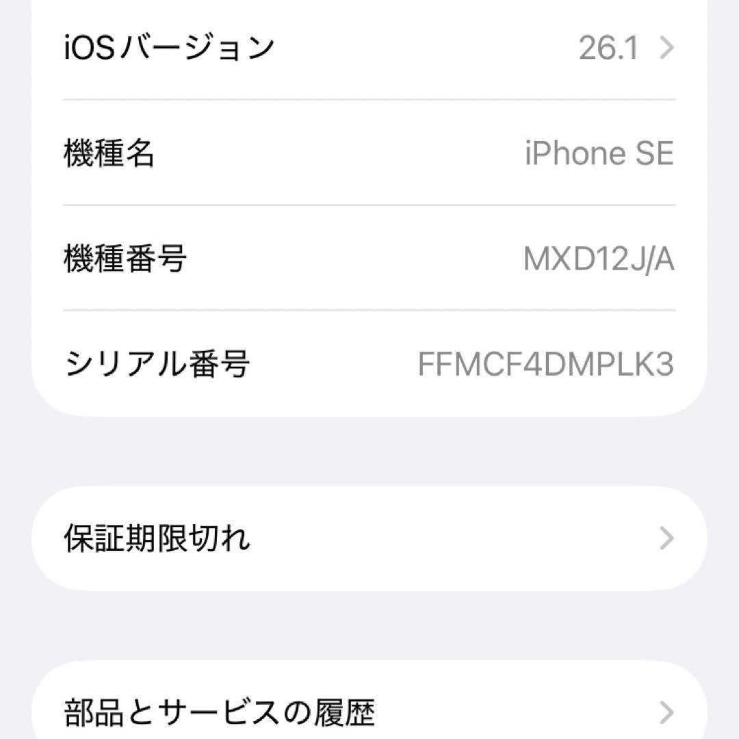 Apple iPhone SE2 SE (第2世代) 128GB