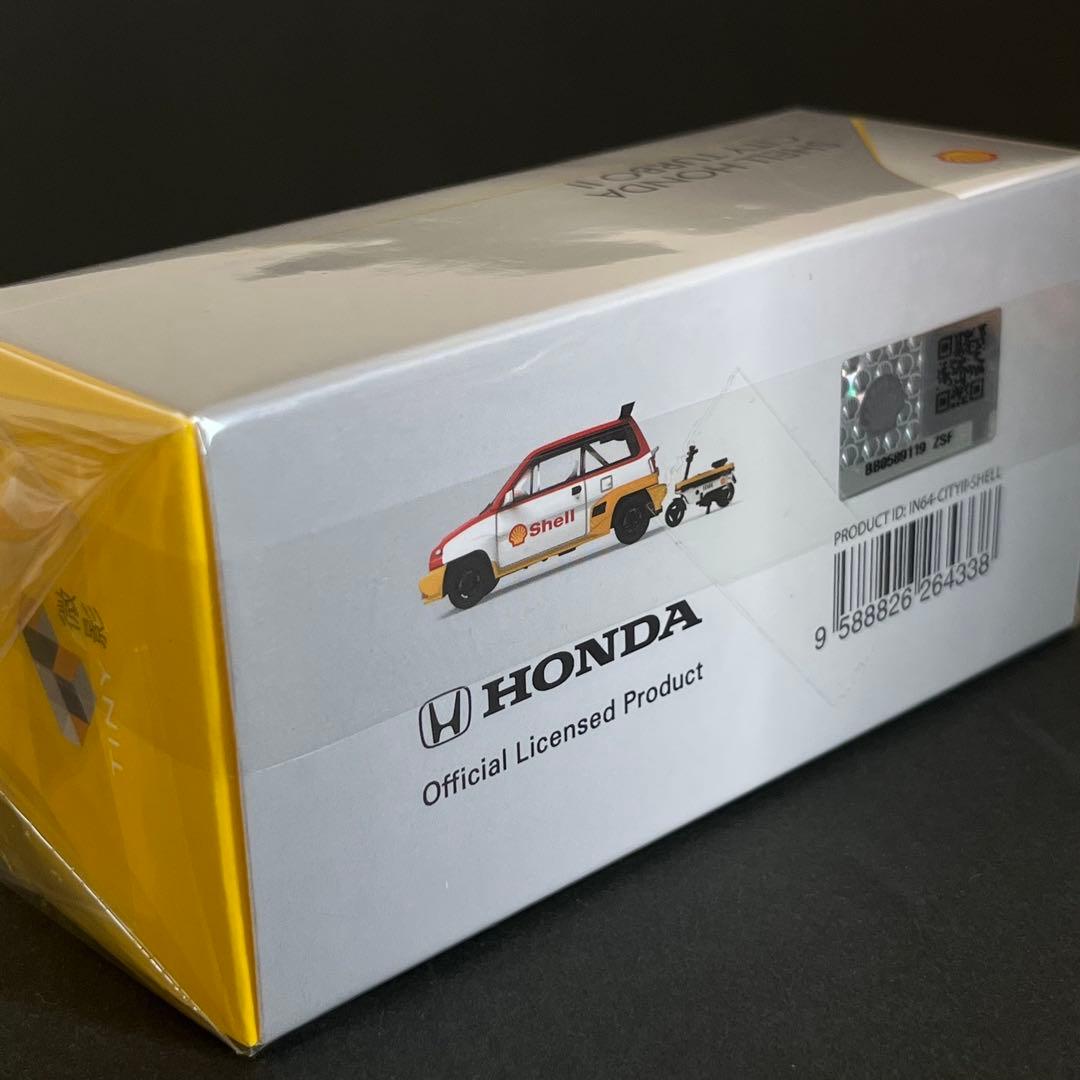 1/64 シェル ホンダ シティ ターボⅡ INNO64 × TINY
