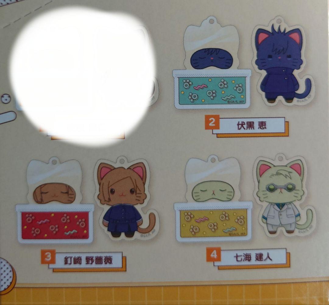 呪術廻戦　おやすみスライド　猫 　with cat 6点セット