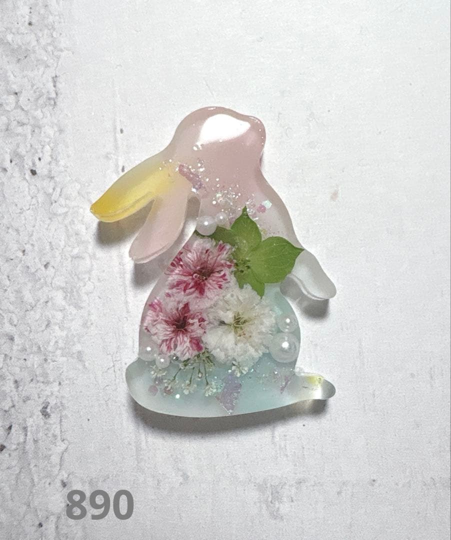 まいさま　レジン　ハンドメイド　ヘアゴム