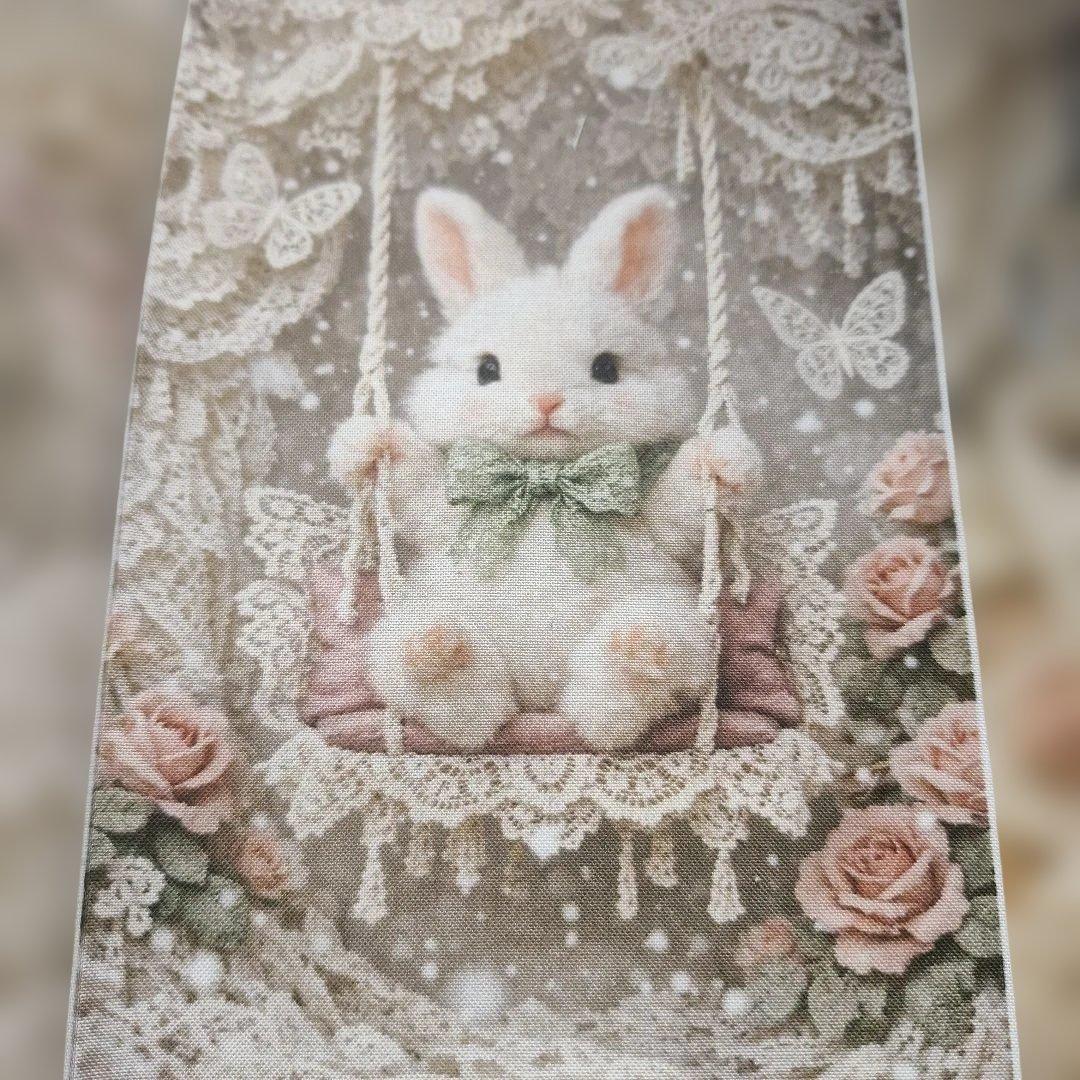 シュガーコテージパネル生地　ハンドメイド