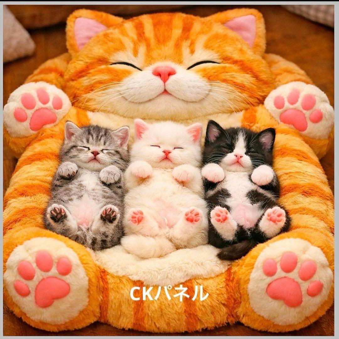 シュガーコテージパネル生地　ハンドメイド