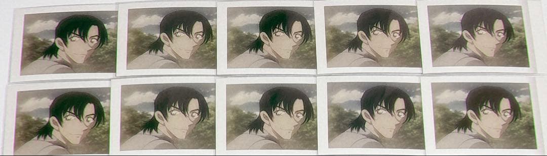 名探偵コナン ぱしゃこれ ハロウィンの花嫁 青山原画 10枚 【萩原研二】