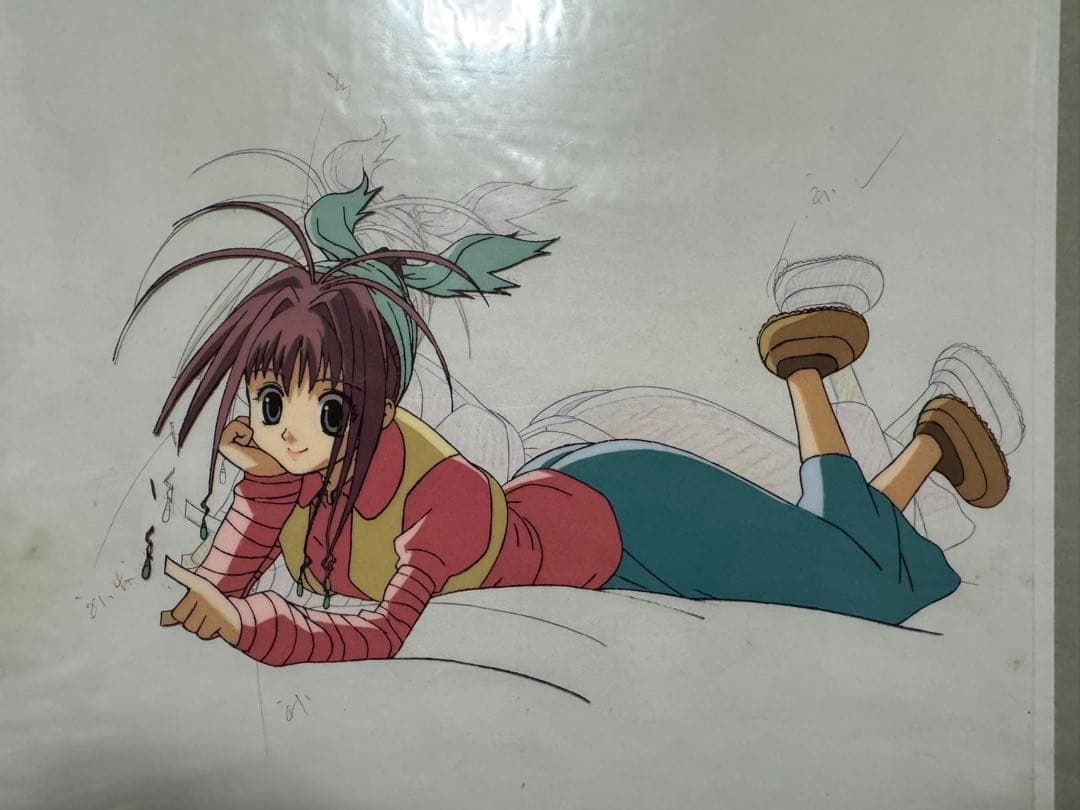 HUNTER×HUNTER ネオン=ノストラード 旧アニメ版 セル画+原画