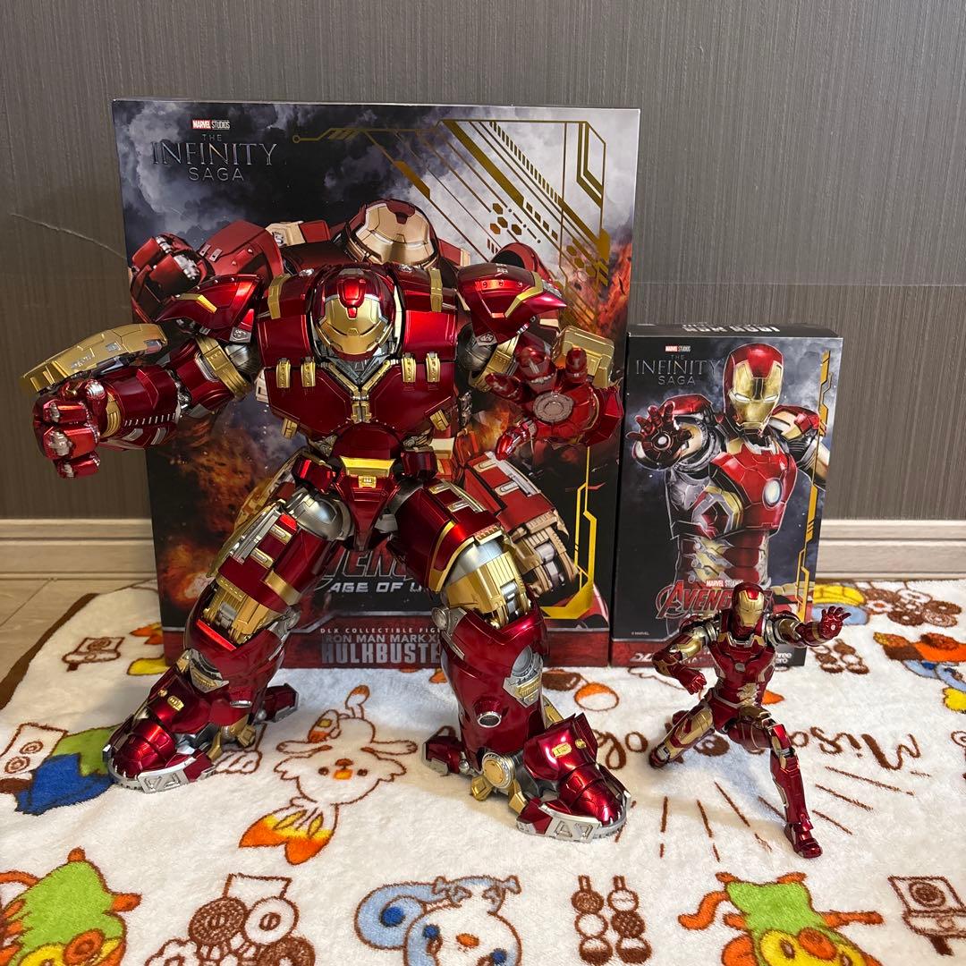 three zero アイアンマン・マーク44　ハルクバスター　マーク43セット