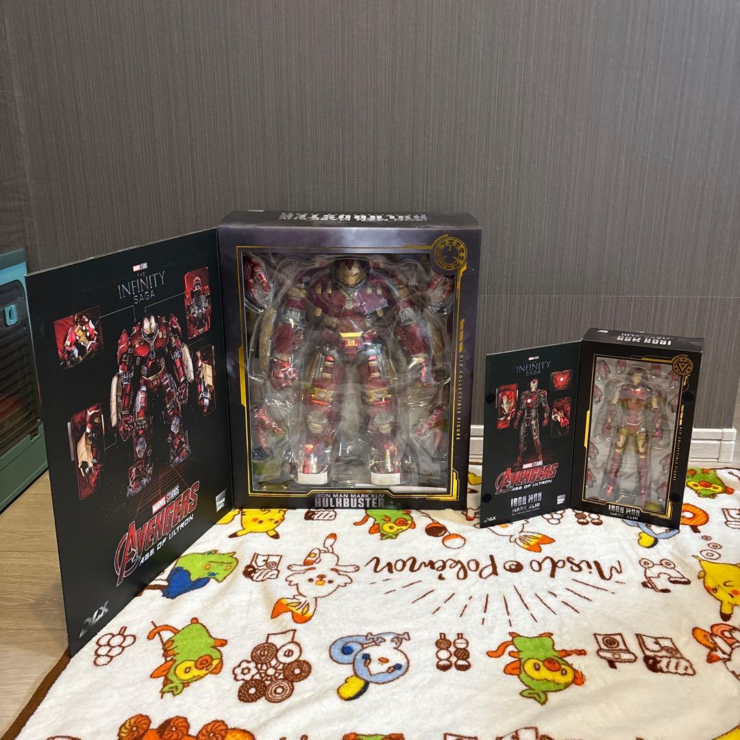 three zero アイアンマン・マーク44　ハルクバスター　マーク43セット