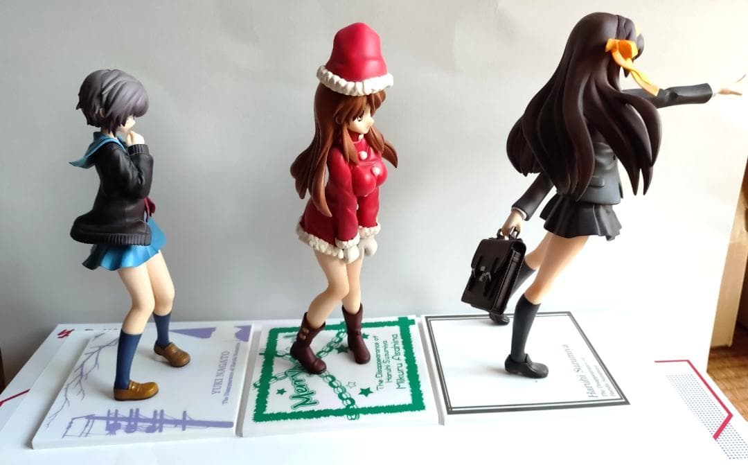 涼宮ハルヒの憂鬱　A賞B賞C賞 消失プレミアムフィギュア３体セット　中古品箱