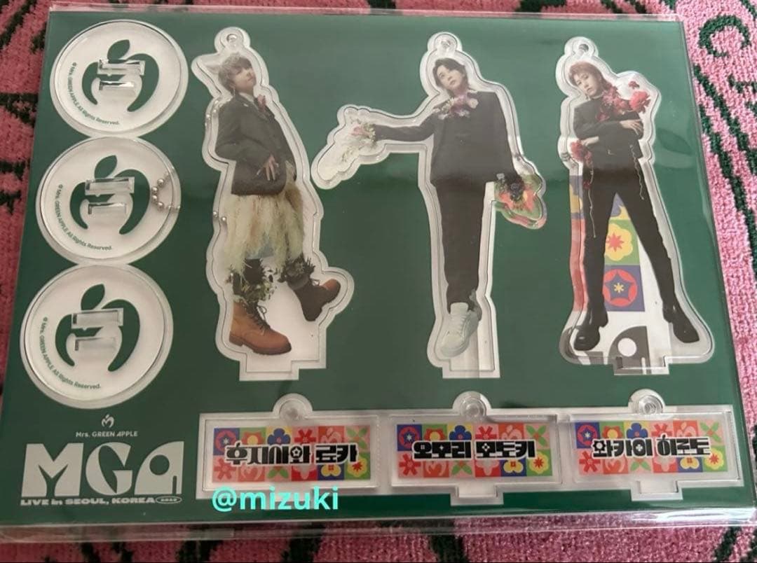 Mrs. GREEN APPLE ミセス アクスタ　フォトカードセット　韓国限定