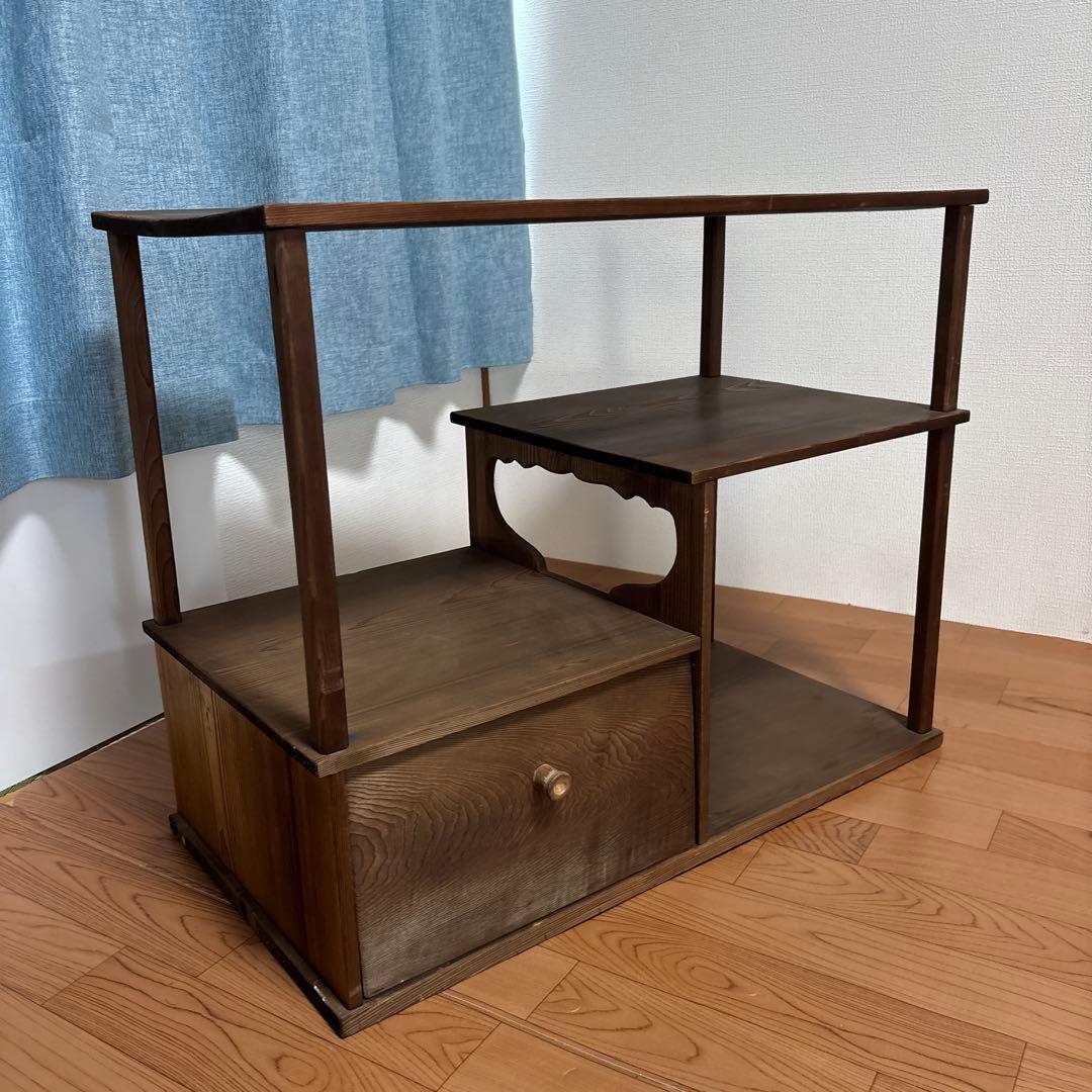 茶道具　袋棚　茶棚　志野棚　飾り棚　木製ラック