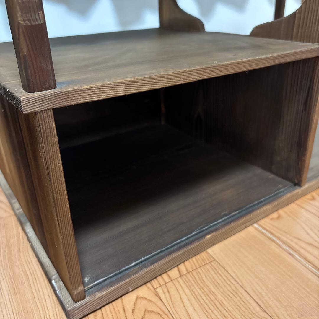 茶道具　袋棚　茶棚　志野棚　飾り棚　木製ラック
