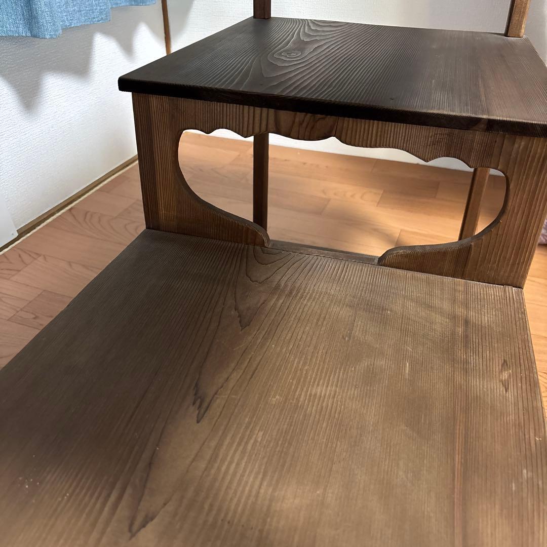 茶道具　袋棚　茶棚　志野棚　飾り棚　木製ラック