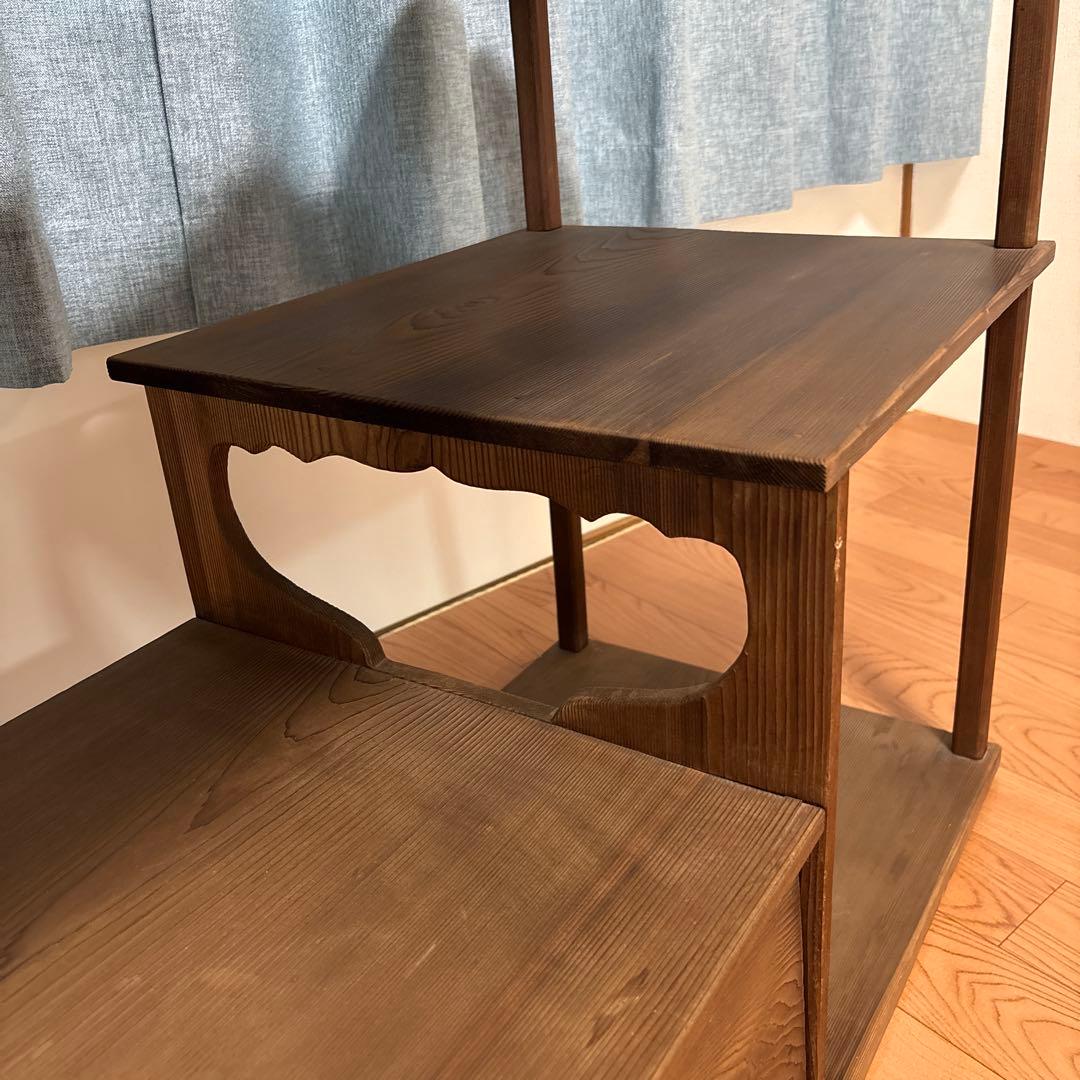 茶道具　袋棚　茶棚　志野棚　飾り棚　木製ラック