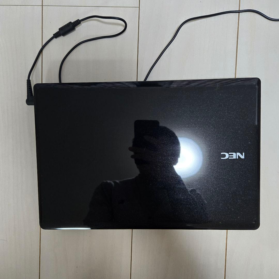 超美品 NEC ノートPC ブラック intel i7CPU 日本製 64ビット
