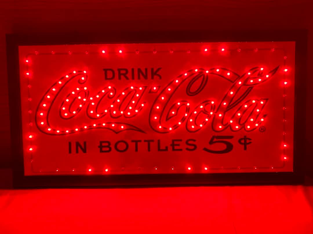 TOMOZON　アメリカ雑貨 コカコーラ Coca Cola LEDサイン