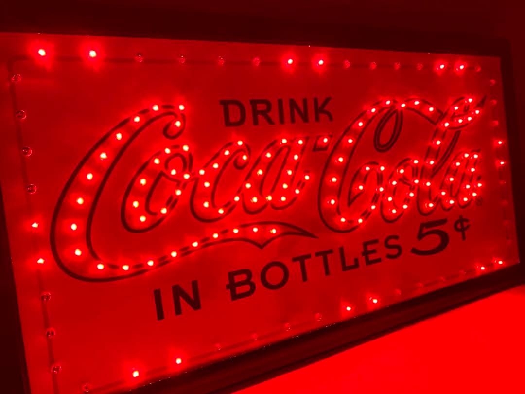 TOMOZON　アメリカ雑貨 コカコーラ Coca Cola LEDサイン