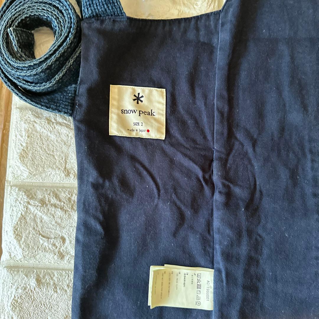 ⭐︎即日発送匿名　送料込み⭐︎スノーピーク焚き火エプロン（廃盤）