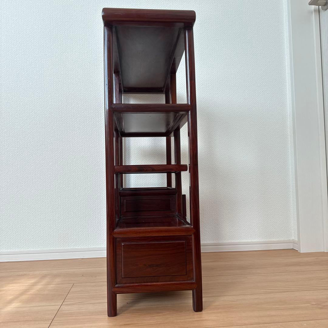 【美品】茶箪笥 飾り棚 和家具 引き出し付き