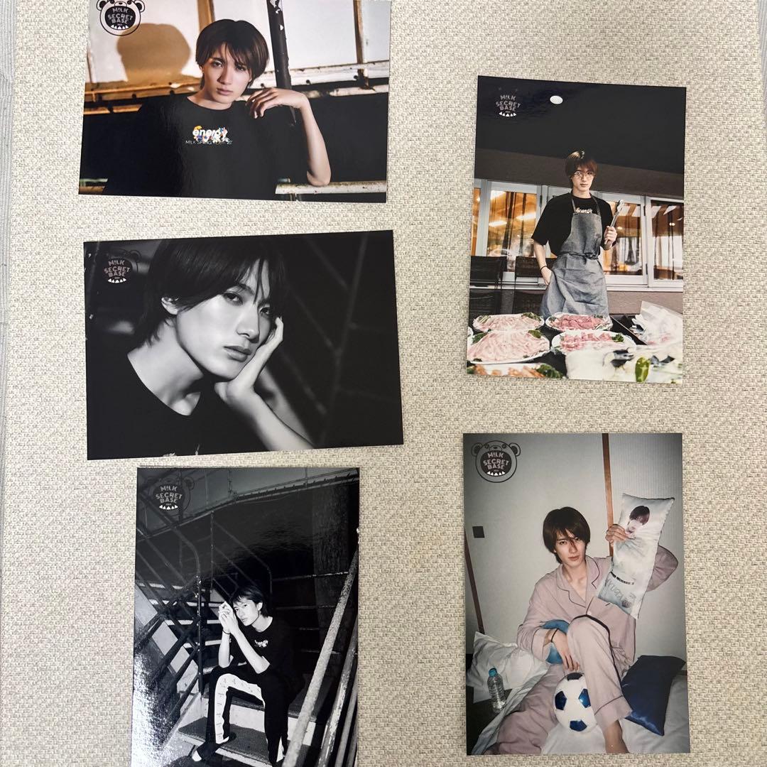 M!LK 山中柔太朗 生写真 ソロコンプ 17枚セット