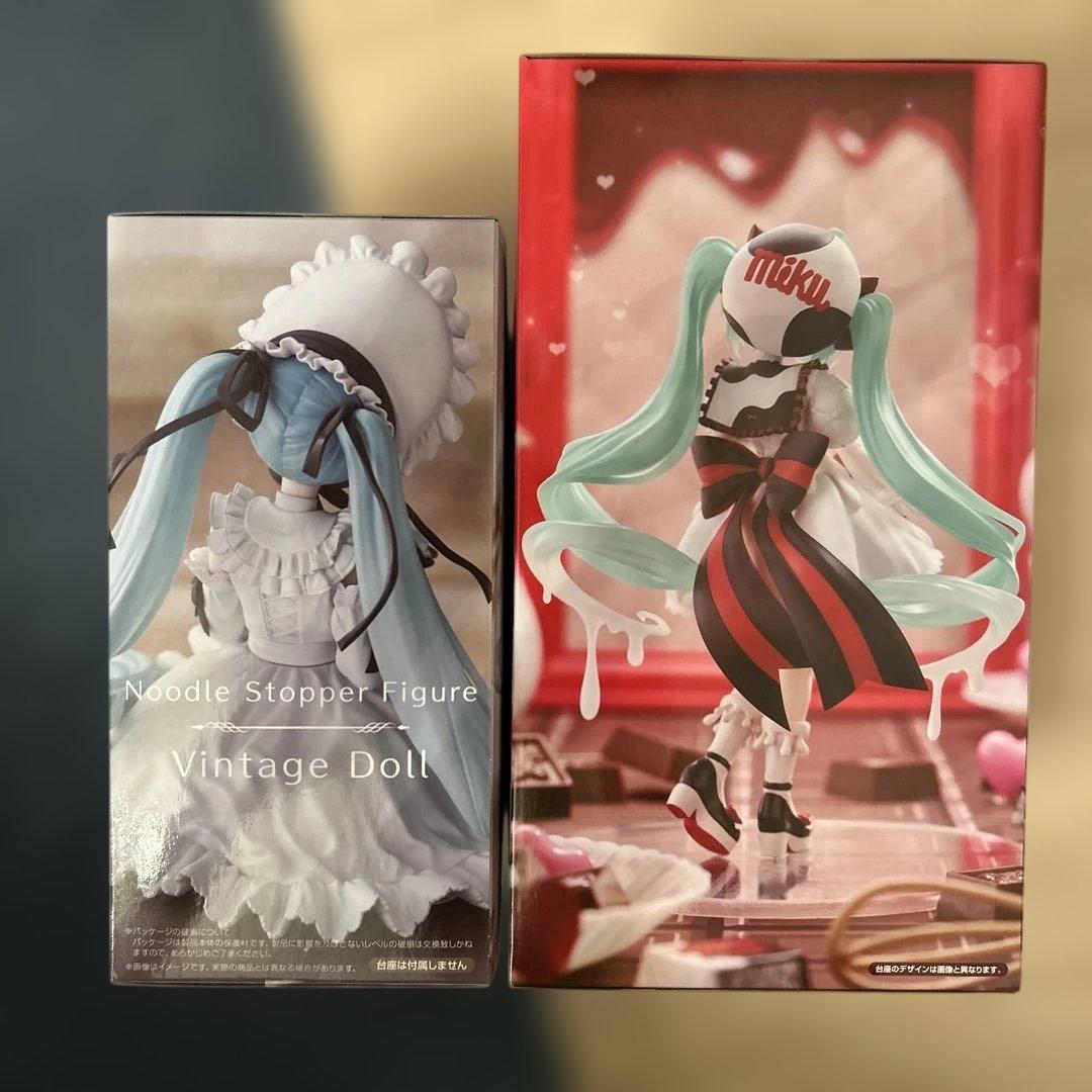 初音ミク　Trio Try iT ぬーどるストッパーフィギュア　2種セット