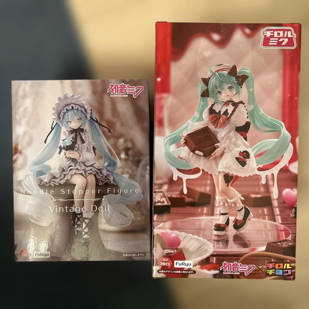 初音ミク　Trio Try iT ぬーどるストッパーフィギュア　2種セット