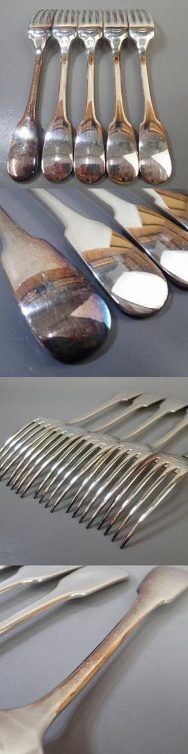 RU-5083　クリストフル　純銀　メッキ　カトラリー　20点セット