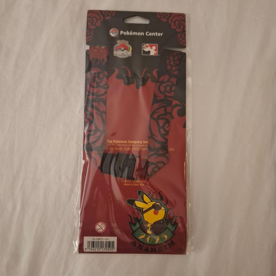 【現地限定】 WCS 2025 アナハイム ストラップ ウインディ ピカチュウ②