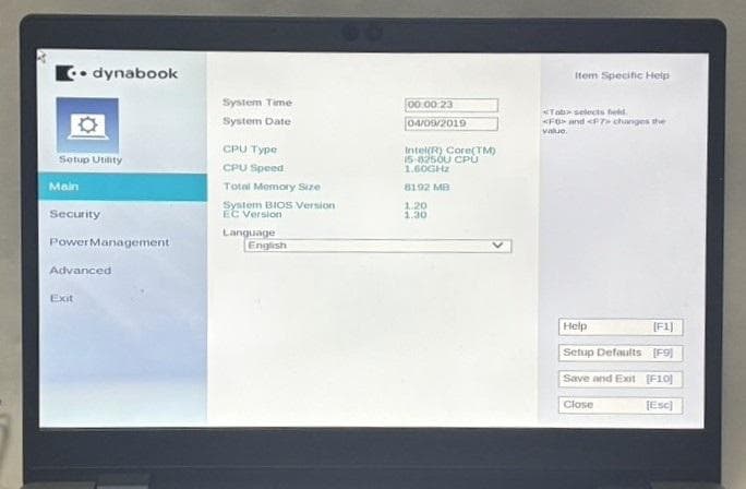 外見美品 OS ストレージなし 薄型 13型 dynabook G83/M i5