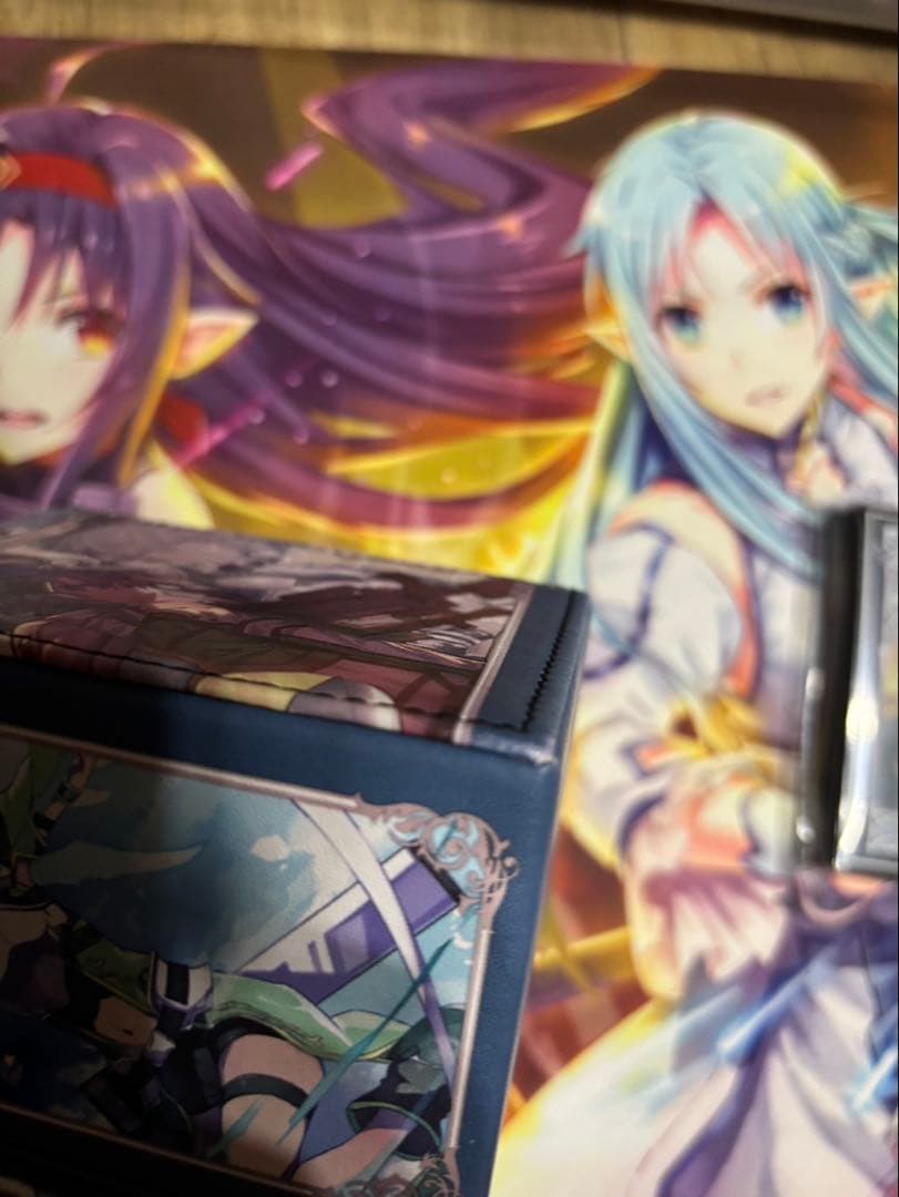 シノン　ソードアート・オンライン　合皮製デッキケース スリーブ　混沌の女神様