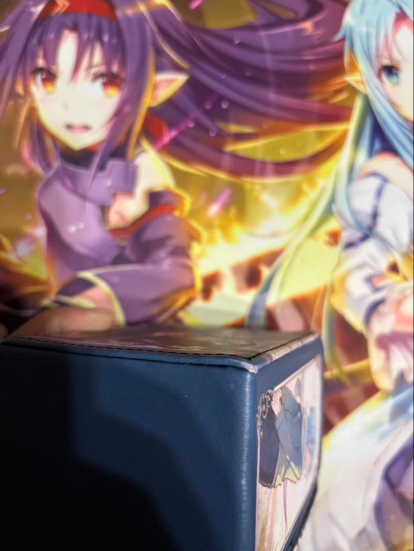 シノン　ソードアート・オンライン　合皮製デッキケース スリーブ　混沌の女神様