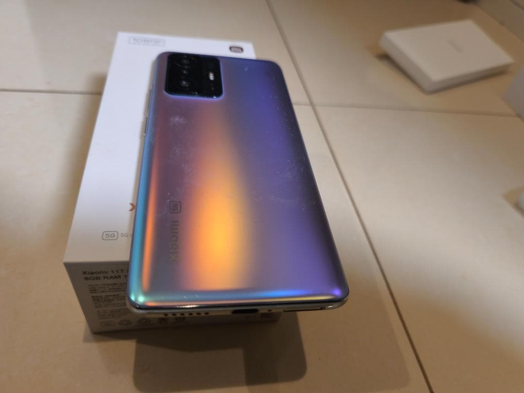 Xiaomi 11T pro 本体 (バッテリーおまけ付)
