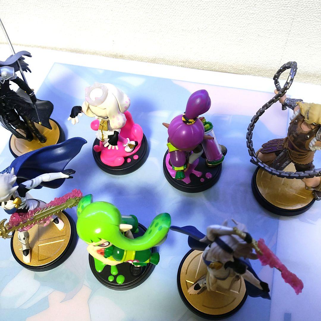 スプラトゥーン　スマブラ　amiibo 7体セット　まとめ売り