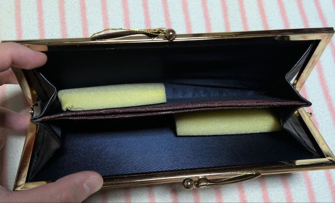 本染め 財布 がま口