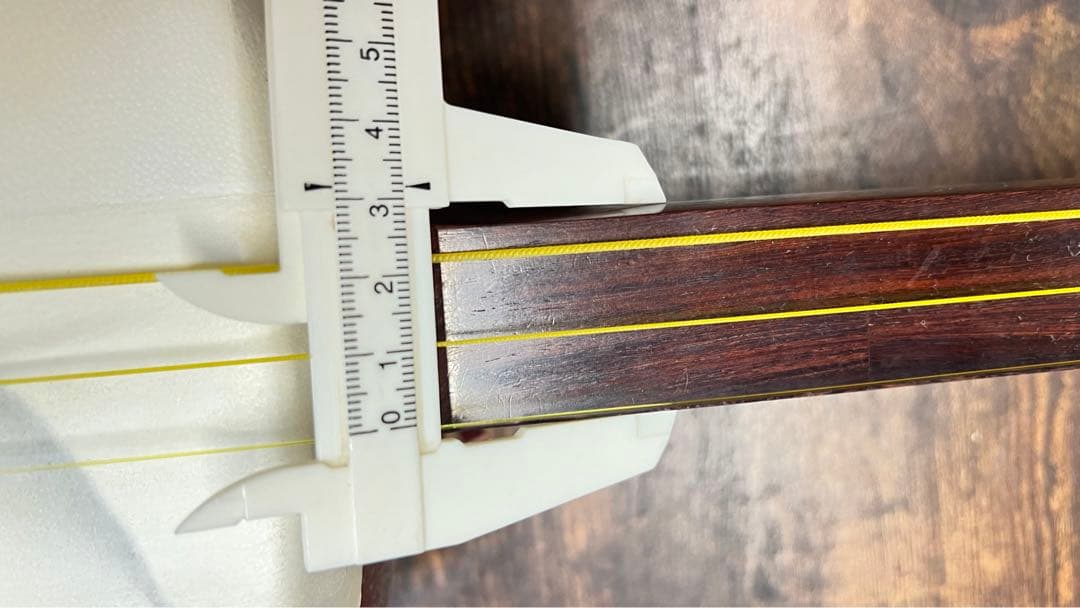 古い三味線　綾杉胴