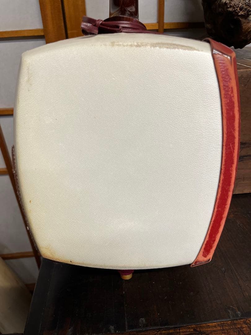 古い三味線　綾杉胴