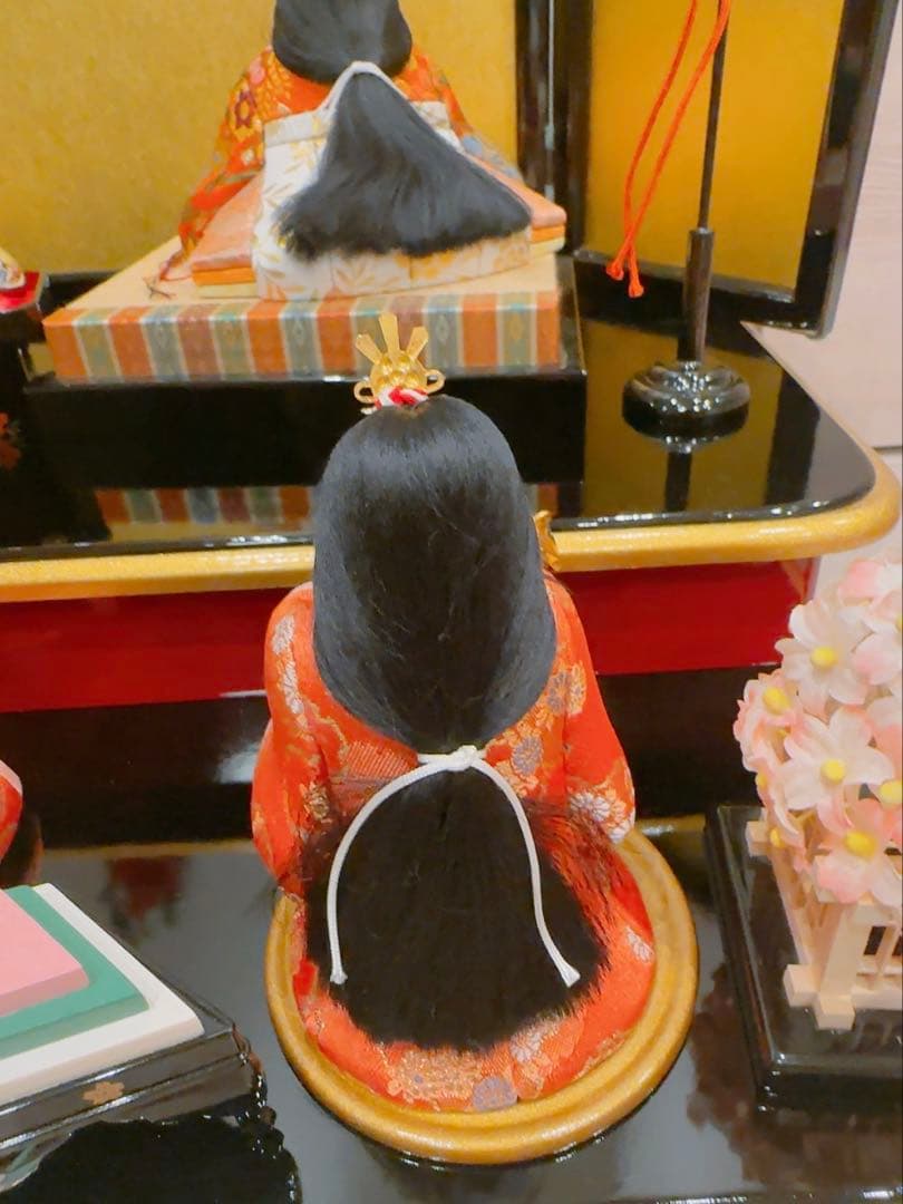 【美品】　真多呂人形　雛人形　五人飾り　真多呂監修　寿宝雛　江戸木目込み