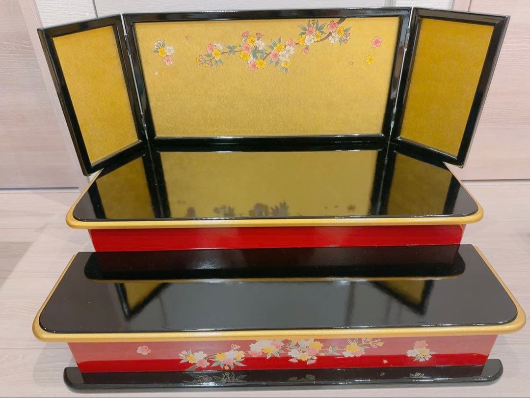 【美品】　真多呂人形　雛人形　五人飾り　真多呂監修　寿宝雛　江戸木目込み